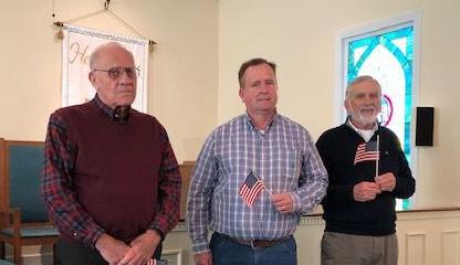 VETERANS RECOGNIZED AT HOLLY SPRINGS